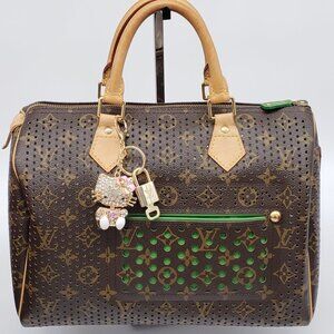 Authentic Louis Vuitton Lock & Key with unbranded Bagcharm, Keycharm, Keychain